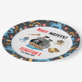 海賊誕生会 ペーパープレート (アングル)