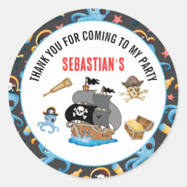 海賊誕生会 ラウンドシール