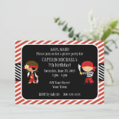 海賊誕生会 招待状 (スタンド正面)