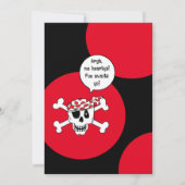 海賊誕生会 招待状 (裏面)