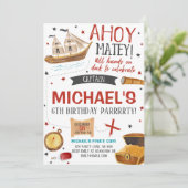 海賊誕生会 招待状 (スタンド正面)