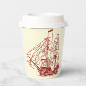 海賊誕生会 紙コップ (裏面)