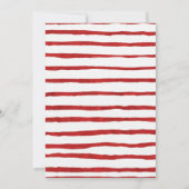 海賊誕生日のパーティの招待状のモダンの水彩画 招待状 (裏面)