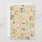 海賊誕生日のパーティの招待状 招待状 (裏面)