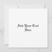 海賊誕生日のパーティの招待状 招待状 (裏面)