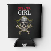 海賊誕生日ガールテーマ 缶クーラー (正面)
