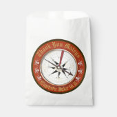 海賊誕生日ジョリーロジャーコンパス フェイバーバッグ (正面)
