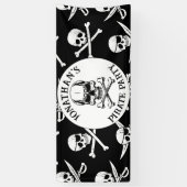 海賊誕生日テーマ 横断幕 (縦)