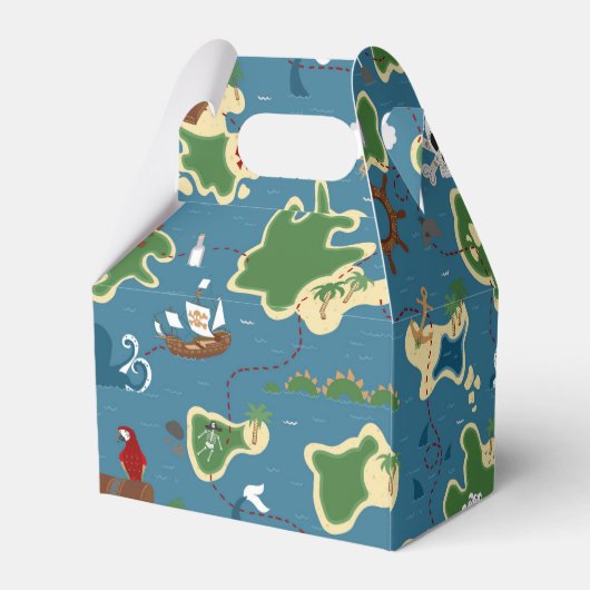 海賊誕生日トレジャーアドベンチャーブルー フェイバーボックス (裏面サイド)