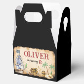 海賊誕生日パーティーの好意ボックス フェイバーボックス (オープン)