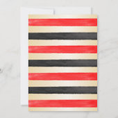 海賊誕生日パーティーの招待状 招待状 (裏面)