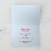 海賊誕生日パーティーの招待状 招待状 (内部)