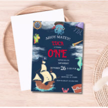 海賊誕生日パーティーへの招待