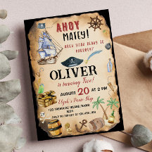 海賊誕生日パーティーへの招待