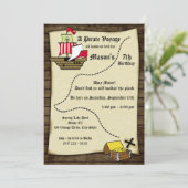 海賊誕生日航海マップ 招待状 (スタンド正面)