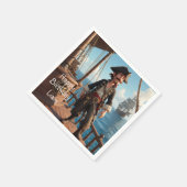 海賊誕生日 スタンダードカクテルナプキン (角)