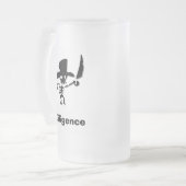 海賊調査 フロストグラスビールジョッキ (正面左)