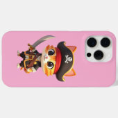海賊赤ちゃん猫iPhone/iPadケース Case-Mate iPhoneケース (裏面 (横))