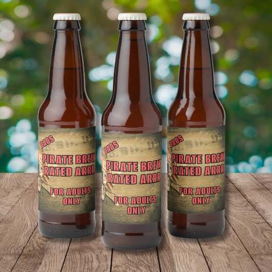 海賊醸造Arrr ビールラベル