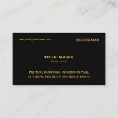 海賊金ゴールド 名刺 (正面)