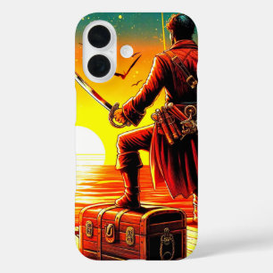 海賊電話ケース iPhone 16ケース