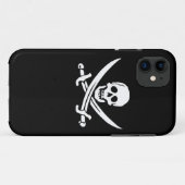 海賊電話箱のすてきなRodgerの旗の船のボートの目 Case-Mate iPhoneケース (裏面(横))