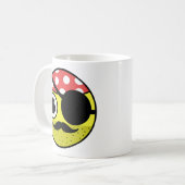 海賊顔コーヒーマグ コーヒーマグカップ (正面左)