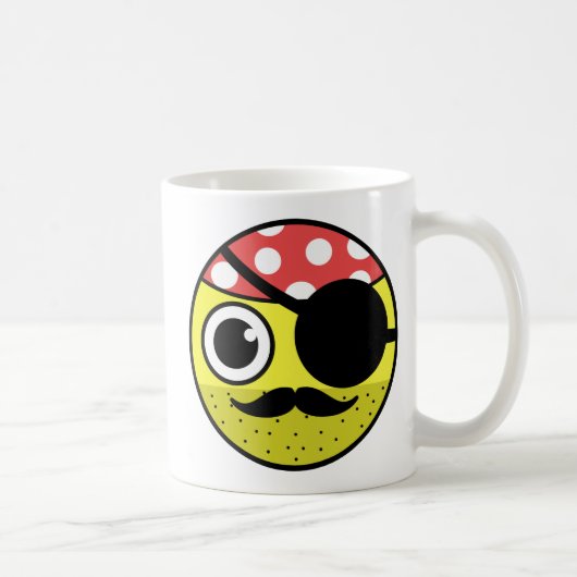 海賊顔コーヒーマグ コーヒーマグカップ (右)