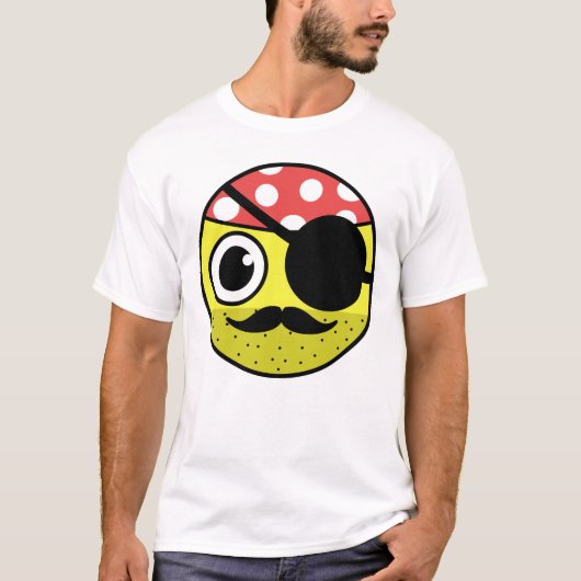 海賊顔 Tシャツ (正面)