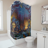 海賊骨格宝アンダーザシーアート漫画 シャワーカーテン (インサイチュ)