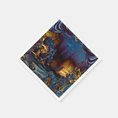 海賊骨格宝アンダーザシーアート漫画 スタンダードカクテルナプキン (角)