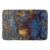 海賊骨格宝アンダーザシーアート漫画 バスマット (正面)