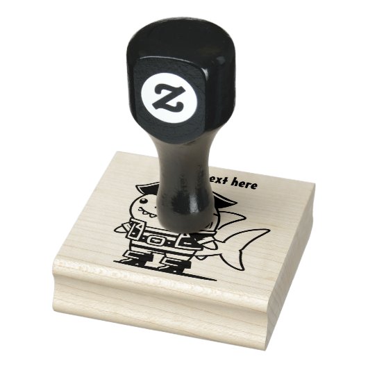 海賊鮫 ラバースタンプ (スタンプ)