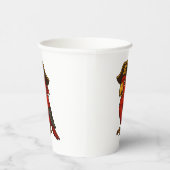 海賊鸚鵡の誕生日パーティー 紙コップ (右)