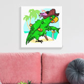 海賊鸚鵡 キャンバスプリント (インサイチュ (リビング))