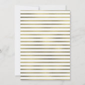 海賊1歳誕生日偽金アンカー航海招待状 招待状 (裏面)