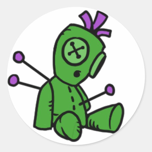 海賊101ウィッチドクター ラウンドシール (正面)