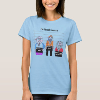 海賊;いつもの容疑者は Tシャツ