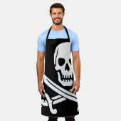 海賊 エプロン (着用した状態)
