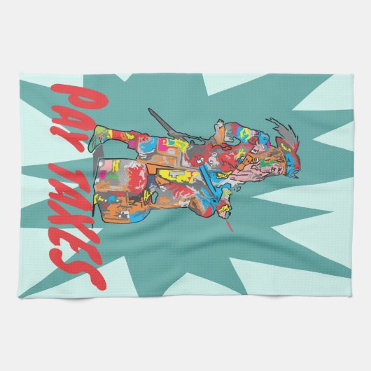 海賊 キッチンタオル (横)