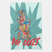 海賊 キッチンタオル (縦)