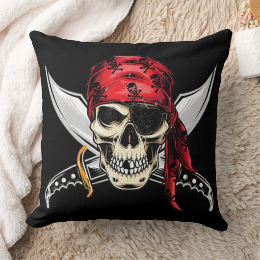 海賊 クッション (ブランケット)