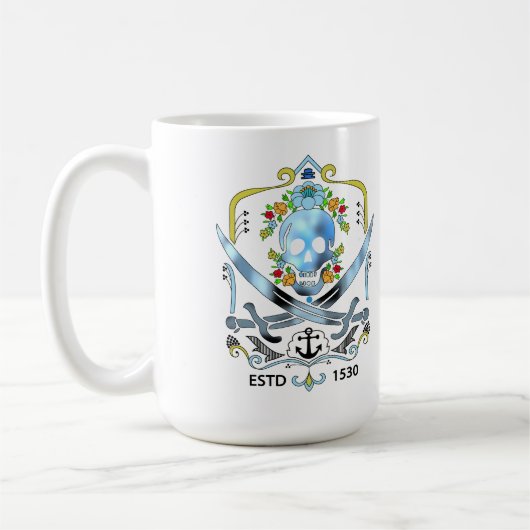 海賊 コーヒーマグカップ (左)