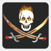 海賊 スクエアシール (正面)