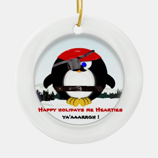 海賊 セラミックオーナメント (正面)