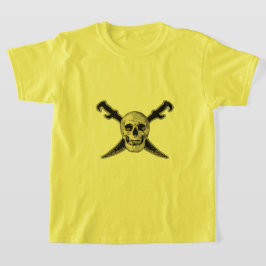 海賊(ドクロマーク) キッズTシャツ Tシャツ