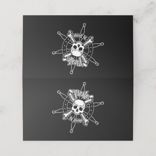 海賊 プレイスカード (外部開封)