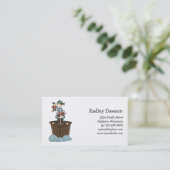 海賊 · ボートの2人の海賊 名刺 (スタンド正面)