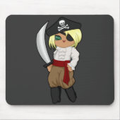 海賊 マウスパッド (正面)