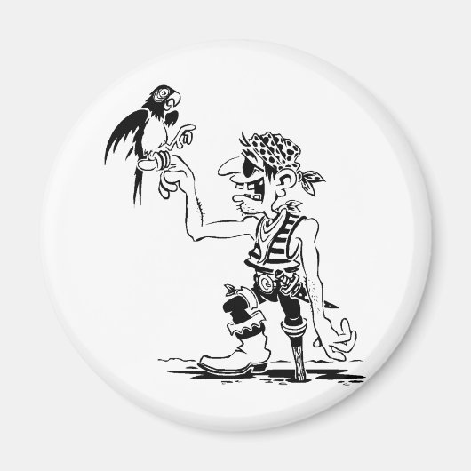 海賊 マグネット (正面)